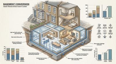 Is a Basement Conversion Worth It? ROI for London Properties