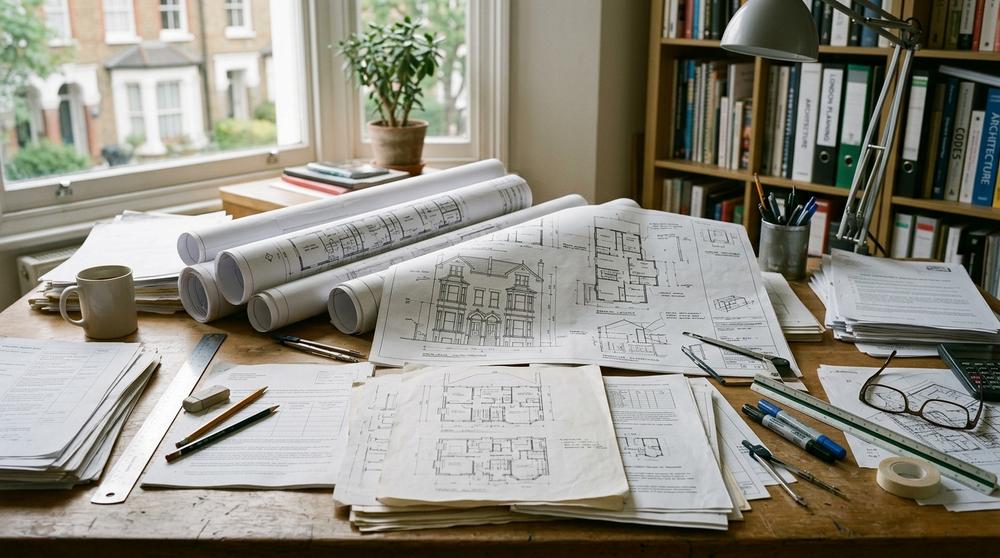 Planning documents and architectural drawings