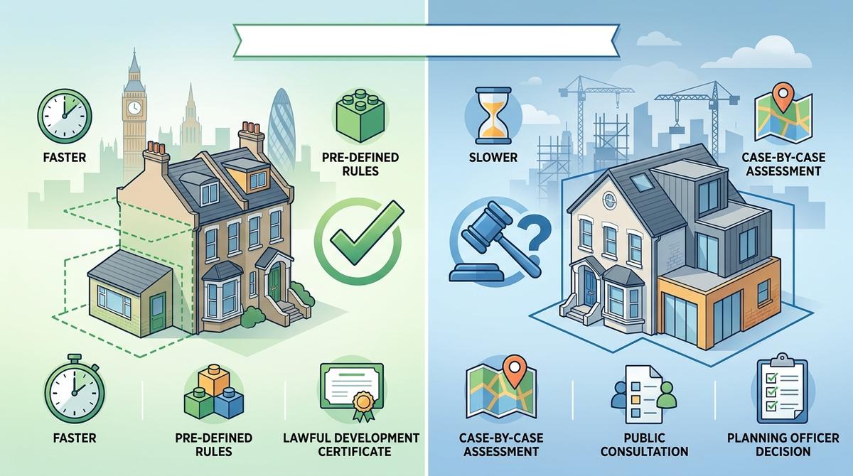 Permitted Development vs Planning Permission: Which Route Is Right?
