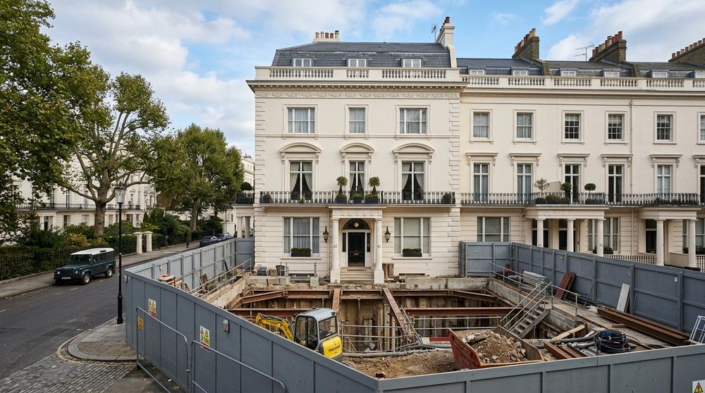 Grand Westminster townhouse with basement potential