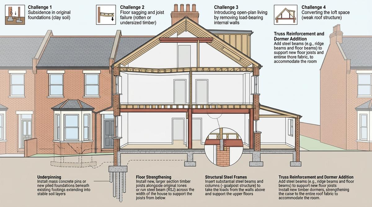 What Are the Structural Challenges of Renovating a Victorian Terrace?